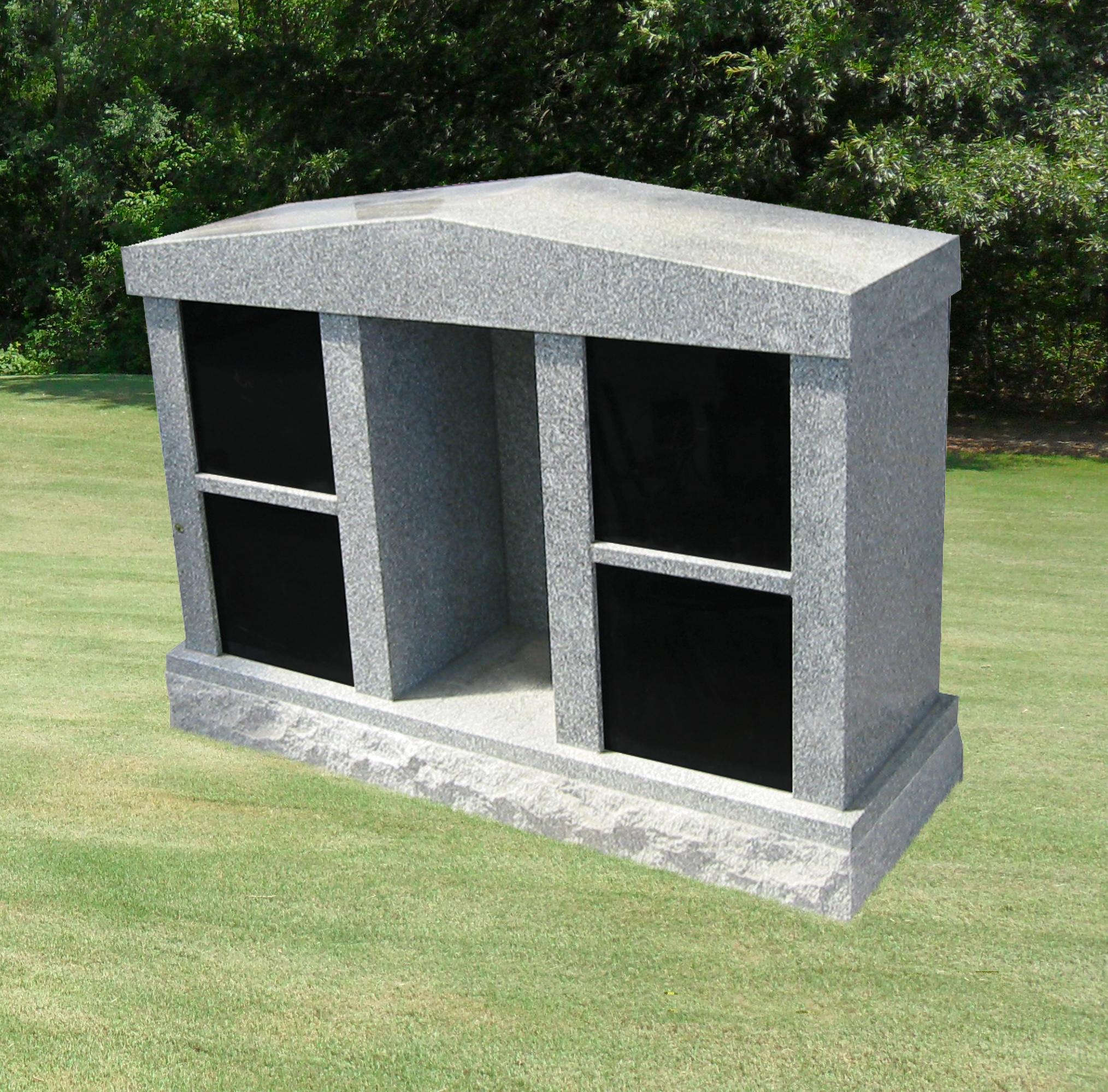 4 Niche MEMORIAL WITH Roof Top