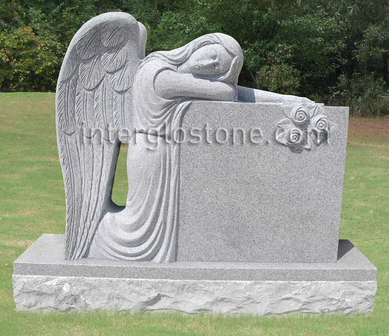 Kneeling Angel 1 Headstone