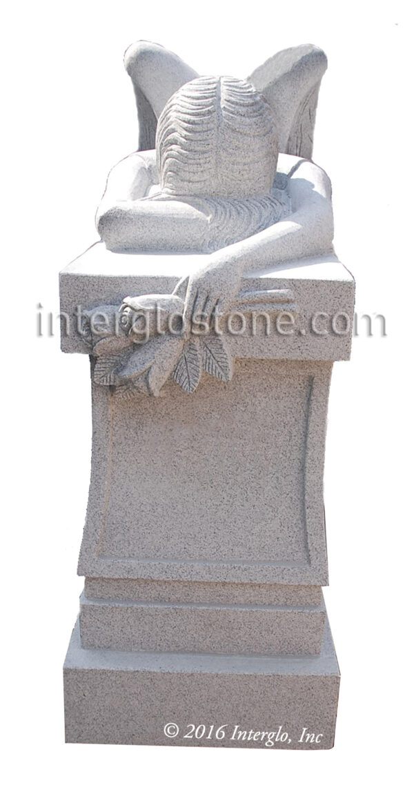 Kneeling Angel 3 Headstone - Image 2