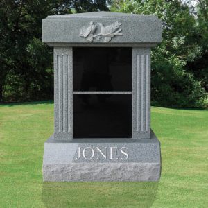 2-niche-memorial-with-fluted-columns-and-dove-carvings