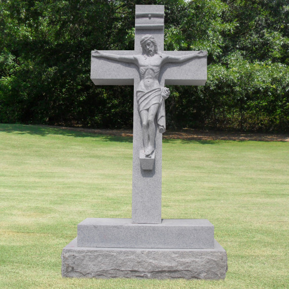 crucifixion-headstone