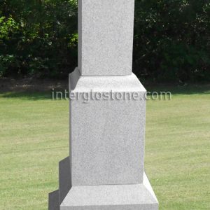Double Roof Top Headstone