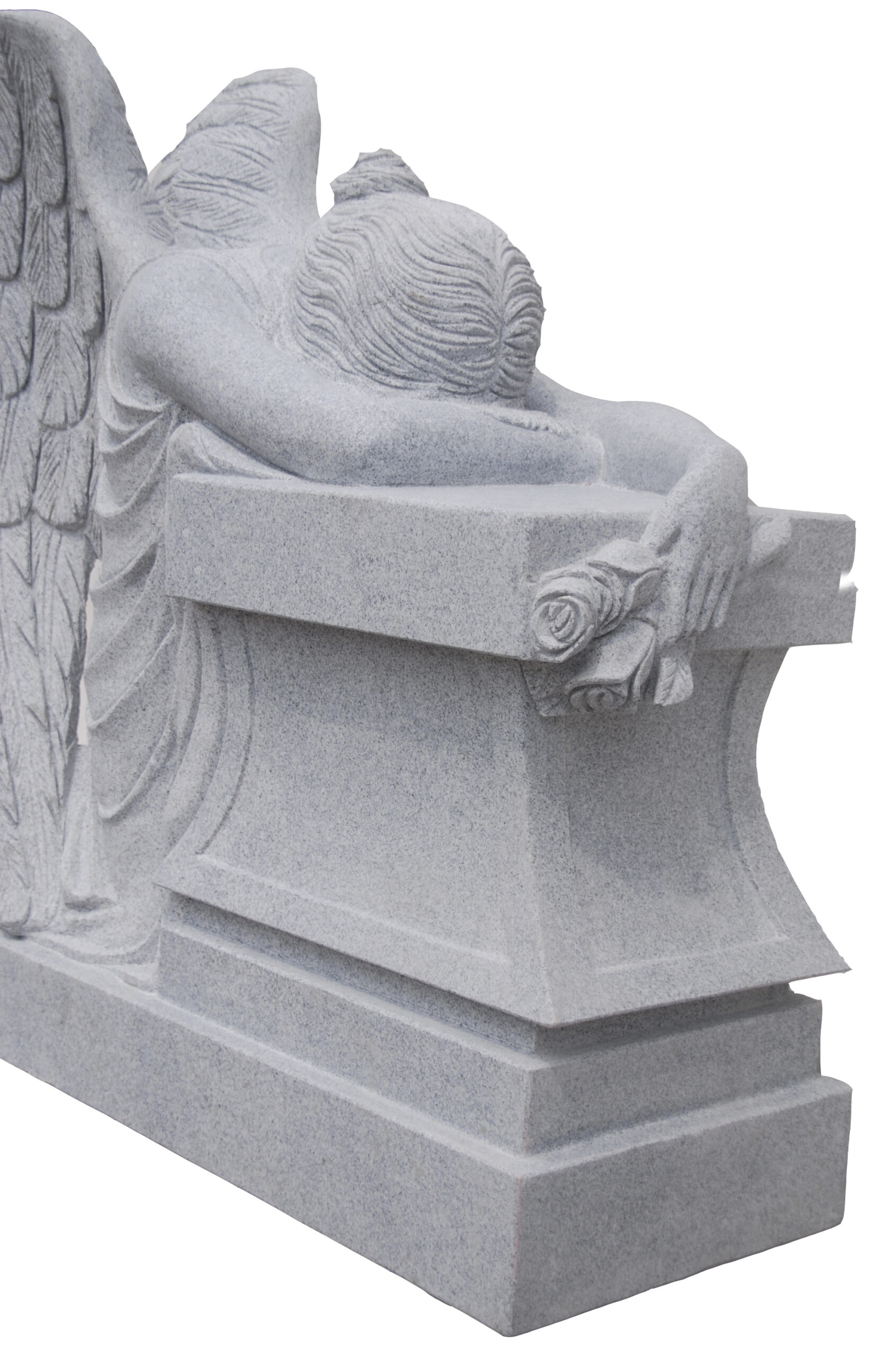 Kneeling Angel 3 Headstone - Image 4