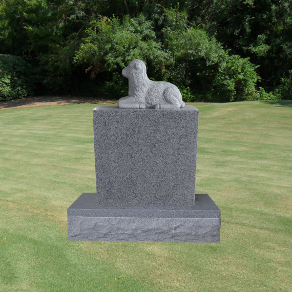 lamb-headstone