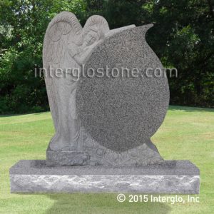 leaning-angel-tear-drop-headstone