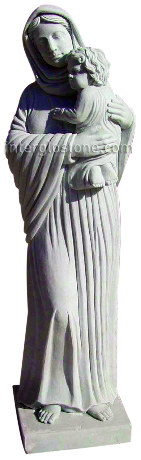 mary-with-child-statue