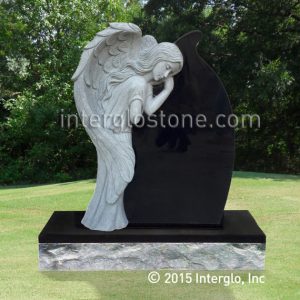single-angel-tear-drop-2-headstone
