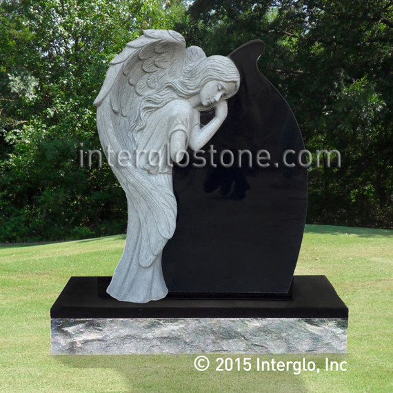 single-angel-tear-drop-2-headstone