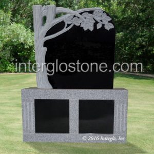 tree-2-headstone-on-base-unit