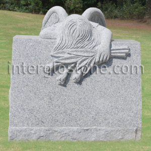 weeping-angel-slant-headstone